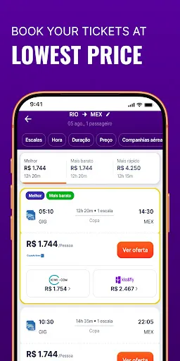 Скриншот 3 — Cheap Flights・Flights70