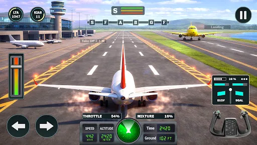 Скриншот 1 — Simulator: Penerbangan Pesawat