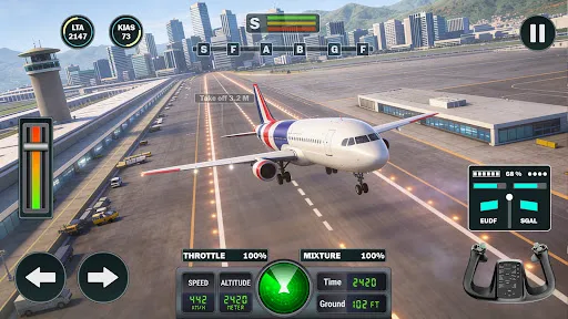 Скриншот 2 — Simulator: Penerbangan Pesawat