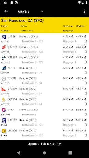 Скриншот 4 — FlightView: Flight Tracker