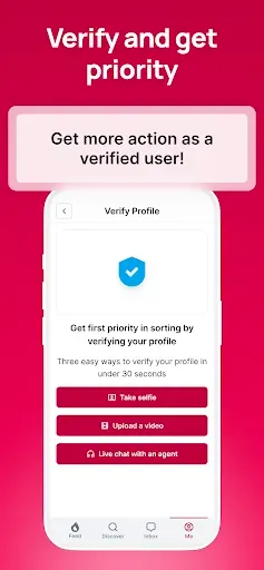 Скриншот 4 — Fling Dating App: Meet & Play
