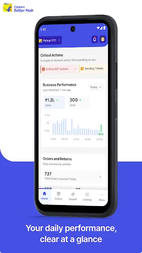 Скриншот 1 — Flipkart Seller : Sell Online