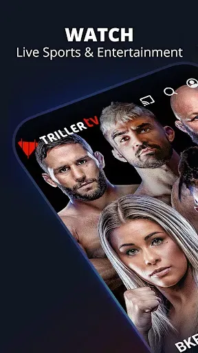 Скриншот 7 — TrillerTV: Live Sports