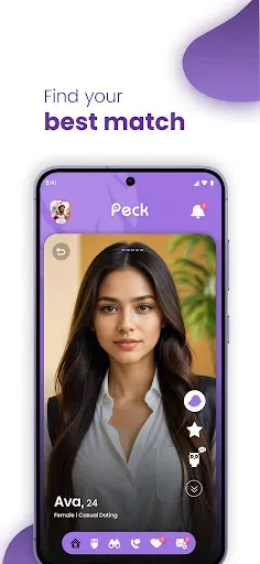 Скриншот 2 — Peck Dating App: Match & Date