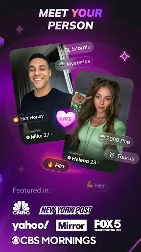 Скриншот 2 — Flirtini - Chat, Flirt, Date