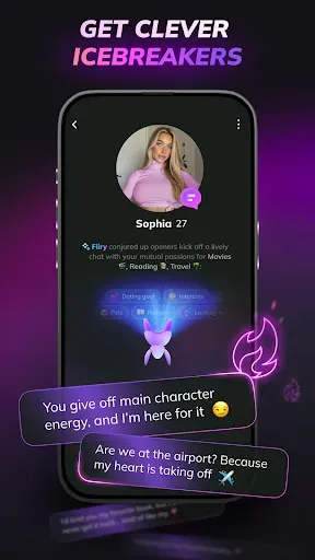 Скриншот 4 — Flirtini - Chat, Flirt, Date