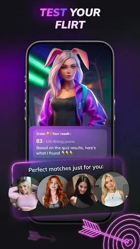 Скриншот 5 — Flirtini - Chat, Flirt, Date