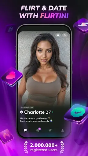 Скриншот 8 — Flirtini - Chat, Flirt, Date