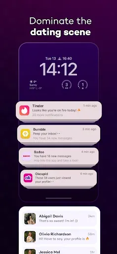 Скриншот 4 — Flirtist - AI Dating Assistant
