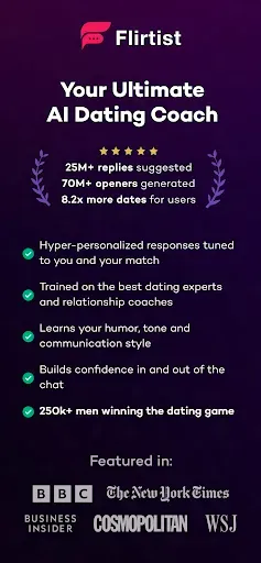 Скриншот 5 — Flirtist - AI Dating Assistant