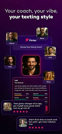 Скриншот 6 — Flirtist - AI Dating Assistant