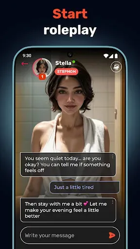 Скриншот 3 — Mila: AI Roleplay Game