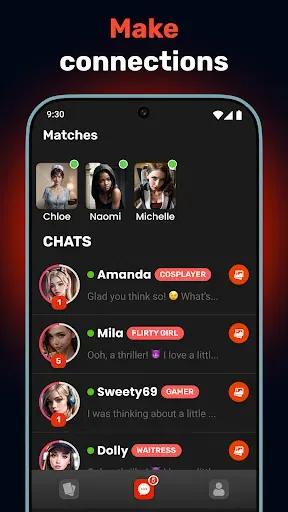 Скриншот 4 — Mila: AI Roleplay Game