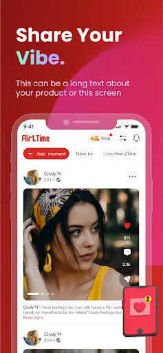 Скриншот 3 — Flirttime - Flirt, Match, Date