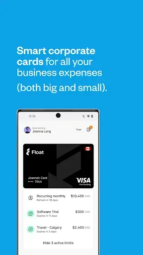 Скриншот 3 — Float - Business Spending
