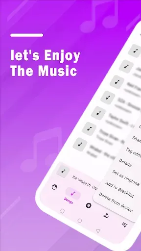 Скриншот 1 — Floating Tunes-Music Player