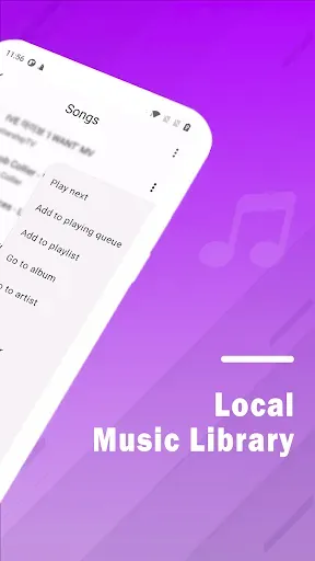 Скриншот 2 — Floating Tunes-Music Player