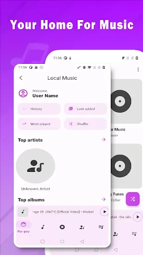 Скриншот 3 — Floating Tunes-Music Player