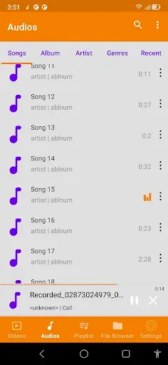 Скриншот 6 — Float Video Player for Android