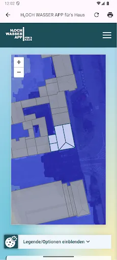 Скриншот 3 — Hochwasser App