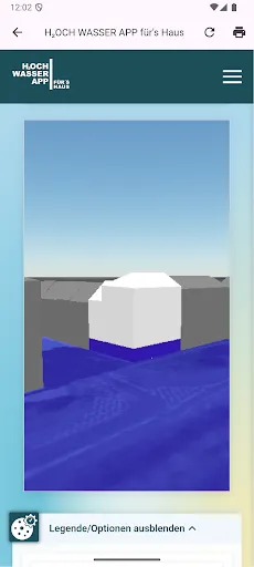 Скриншот 4 — Hochwasser App