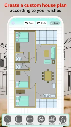 Скриншот 4 — Floor Planner: Home Design