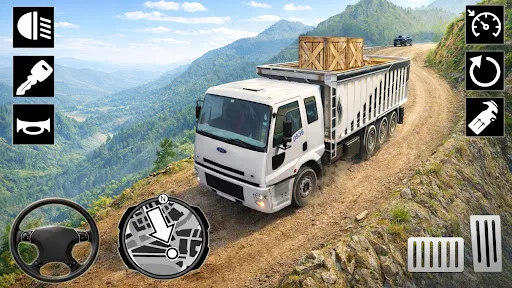 Скриншот 1 — Offroad Cargo Truck Simulator