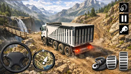 Скриншот 3 — Offroad Cargo Truck Simulator