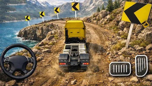 Скриншот 4 — Offroad Cargo Truck Simulator