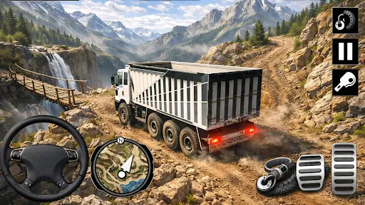 Скриншот 7 — Offroad Cargo Truck Simulator