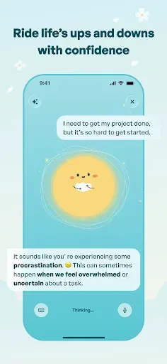 Скриншот 3 — Flourish: 24/7 Wellness Buddy