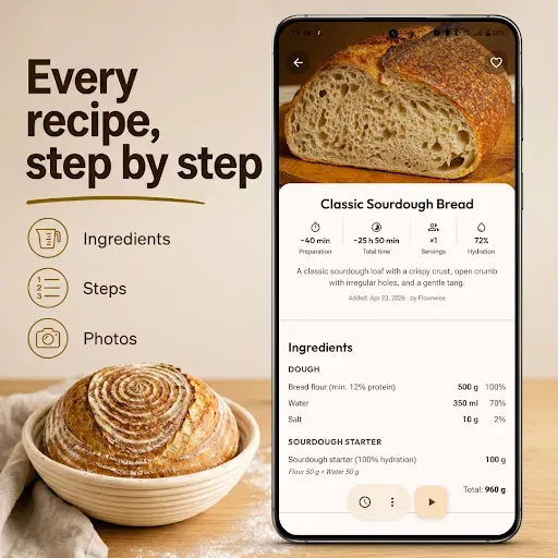Скриншот 7 — Sourdough & Pizza Calculator