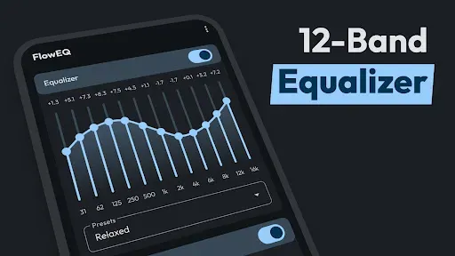 Скриншот 1 — Flow Equalizer: Bass Booster