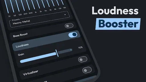 Скриншот 2 — Flow Equalizer: Bass Booster