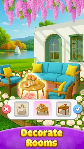 Скриншот 4 — Flower Sort: Bloom Puzzle Game