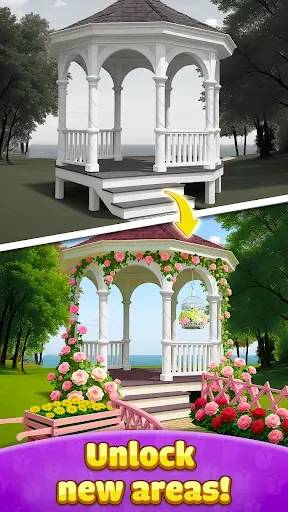 Скриншот 5 — Flower Sort: Bloom Puzzle Game
