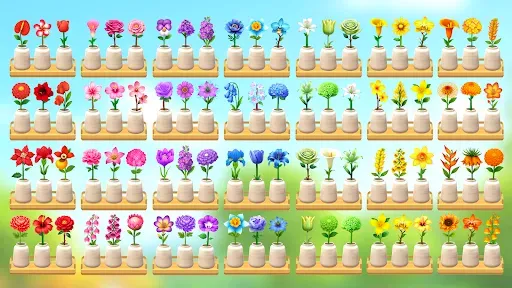 Скриншот 7 — Flower Sort: Bloom Puzzle Game