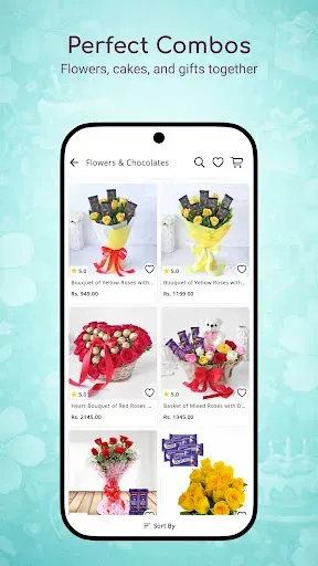 Скриншот 5 — Floson: Flowers Cakes Delivery