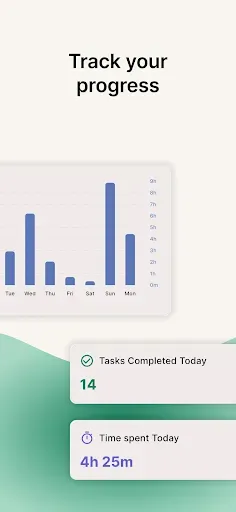 Скриншот 5 — FlowStack - Focus task timer