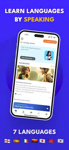 Скриншот 1 — FluentPal: Get fluent faster