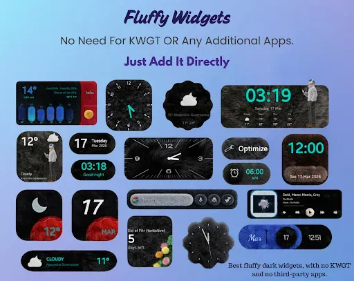 Скриншот 6 — Fluffy Widgets