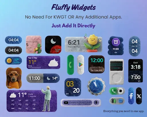 Скриншот 7 — Fluffy Widgets