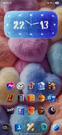 Скриншот 7 — Fluffy 3D - Icon Pack
