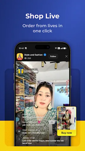 Скриншот 1 — Zoop - India's Live Bazaar