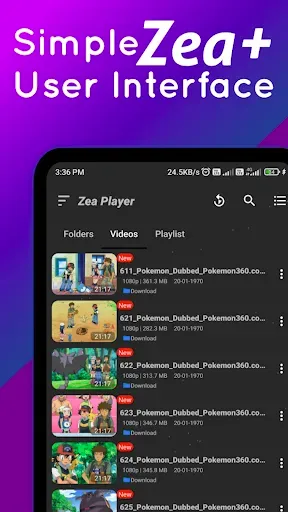 Скриншот 5 — FLV Video Player - mVid Player