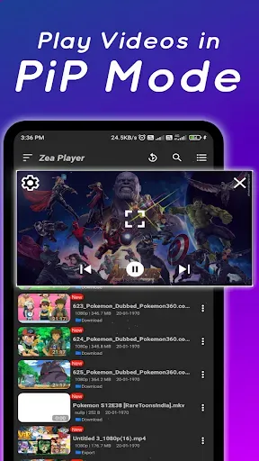 Скриншот 7 — FLV Video Player - mVid Player