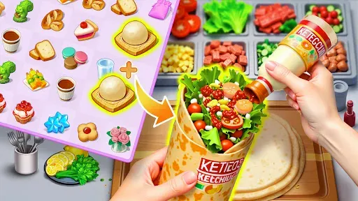 Скриншот 6 — Happy Cooking Merge™