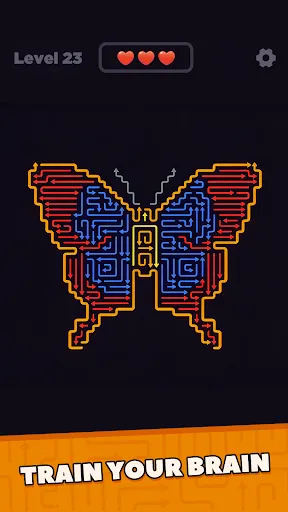 Скриншот 1 — Arrow Away: Tap Escape Puzzle!