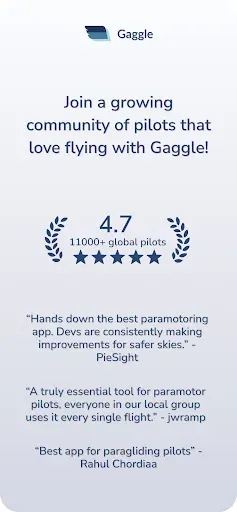 Скриншот 3 — Gaggle Paragliding, Ultralight