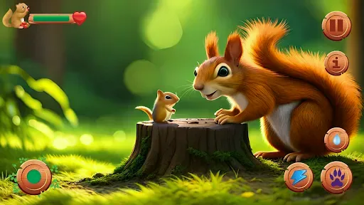 Скриншот 1 — Wild Squirrel Simulator Game